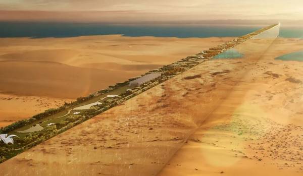 170公里的垂直都市，沙特再添“超级建筑”